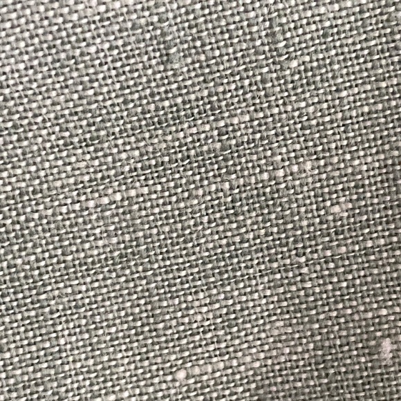 Pure Jill Yarn Dyed 100% Linen Tunic Blouse Button Front Light Green Sz XL - Picture 10 of 16